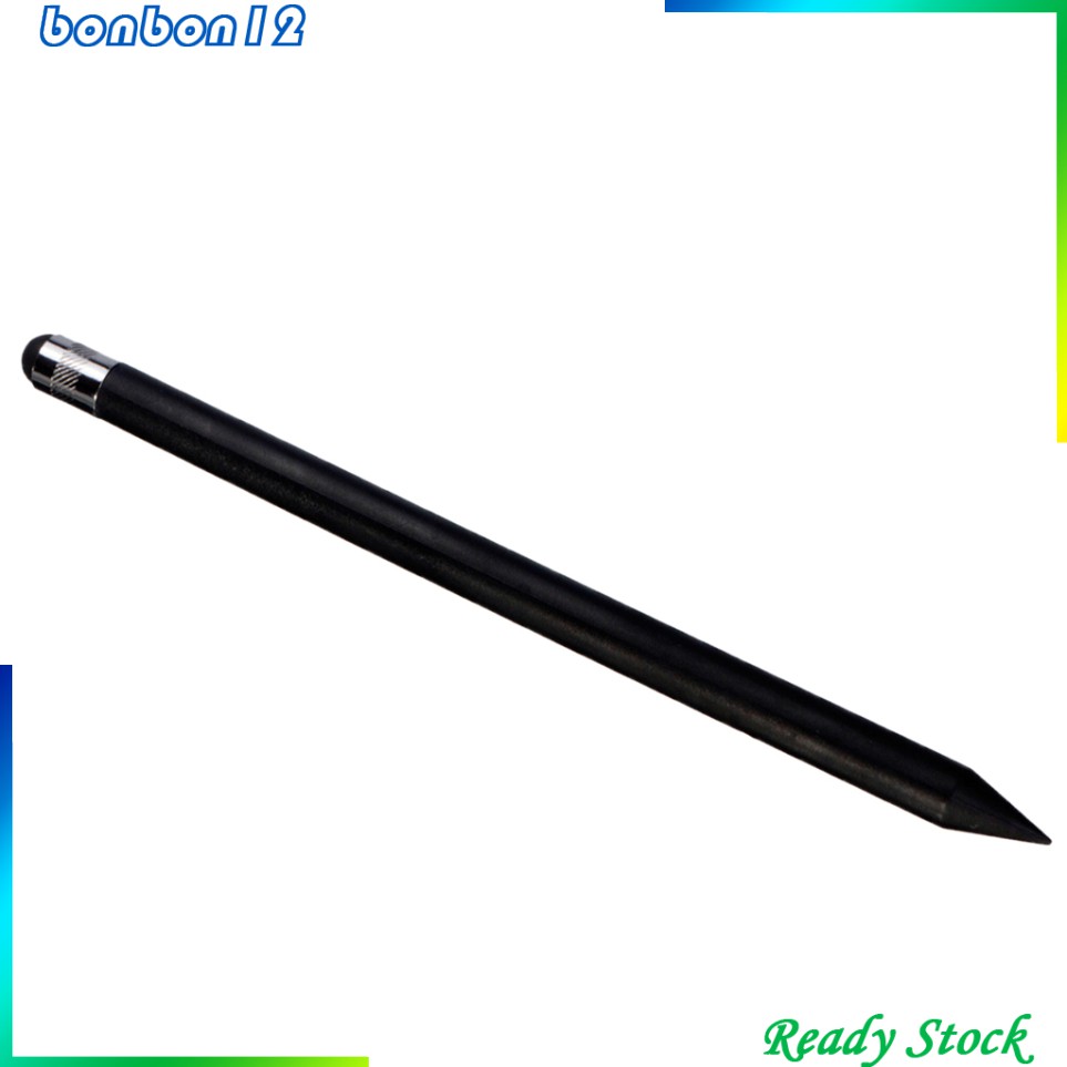 Bút Cảm Ứng 2 Trong 1 Cho Tablet Phone Samsung / Iphone 5 6 7 Tablet Black (Pack Of 2)