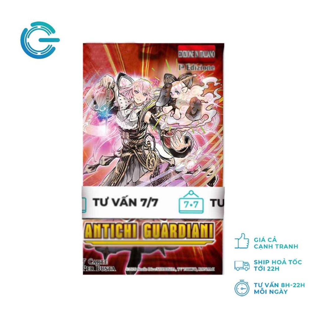 Thẻ bài YGO tcg ancient guardians booster pack angu build deck phiên bản tiếng anh Gamestop.vn YGTCGBP03
