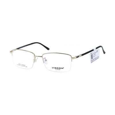 Gọng kính nam nữ thời trang Vigcom VG1755 T3 nhiều màu chính hãng, thiết kế dễ đeo bảo vệ mắt