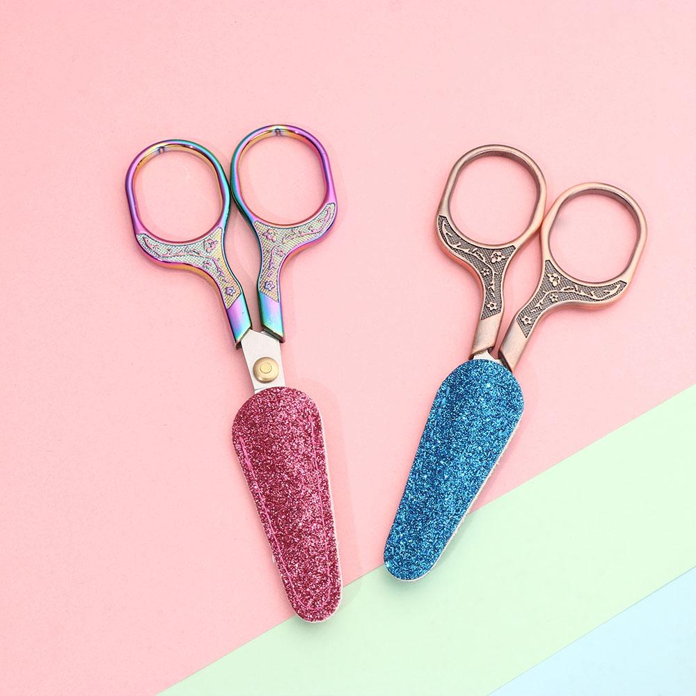 Vỏ Da PU Đựng Kéo Thêu Họa Tiết Độc Đáo Trang Trí Nhà Cửa &amp; Phòng Khách