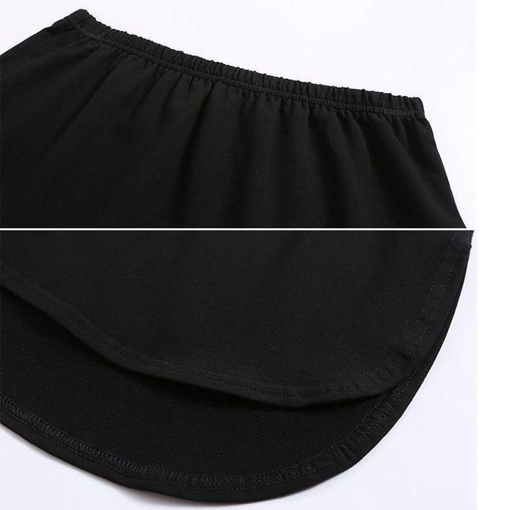 Upstopvn Chân Váy Mini Dáng Chữ A Giả Nhiều Lớp Viền Nửa Thân