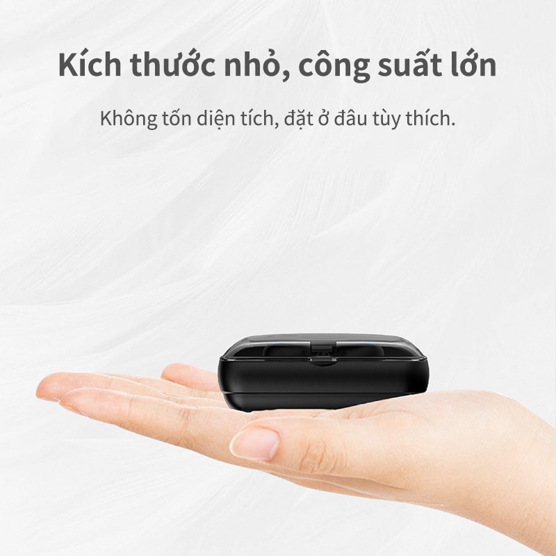 Tai nghe không dây thể thao kết nối Bluetooth 5.0 M19 TWS âm bass dành cho điện thoại Android iPhone thông dụng