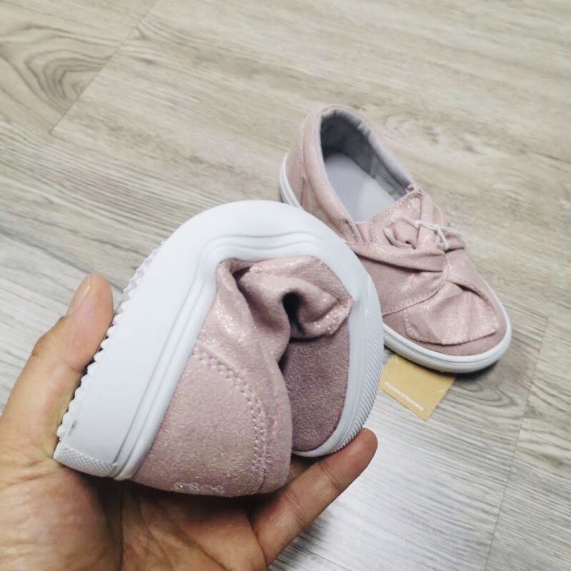 Giày slipon Earth Child xuất dư bé gái