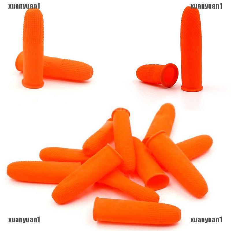 Bộ 100 Bọc Ngón Tay Bằng Cao Su