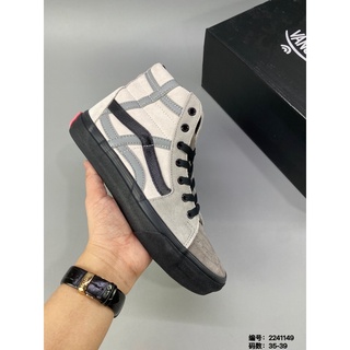 Giày Vans Sk8-Hi Os Era vải canvas cổ cao cá tính dành cho nam và nữ