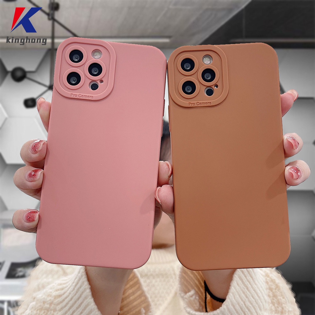 Glossy TPU Candy Solid Colo Phone Case Compatible For IPhone 8 Plus 11 6 6S 7 Plus XR 11 12 13 PRO MAX X XS MAX Se 2020 6SPlus 7Plus 6Plus 8Plus XSMAX