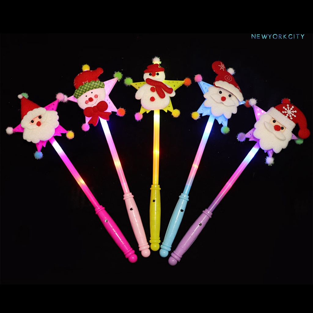 Gậy Phát Sáng Tiết Kiệm Năng Lượng Hình Người Tuyết Giáng Sinh