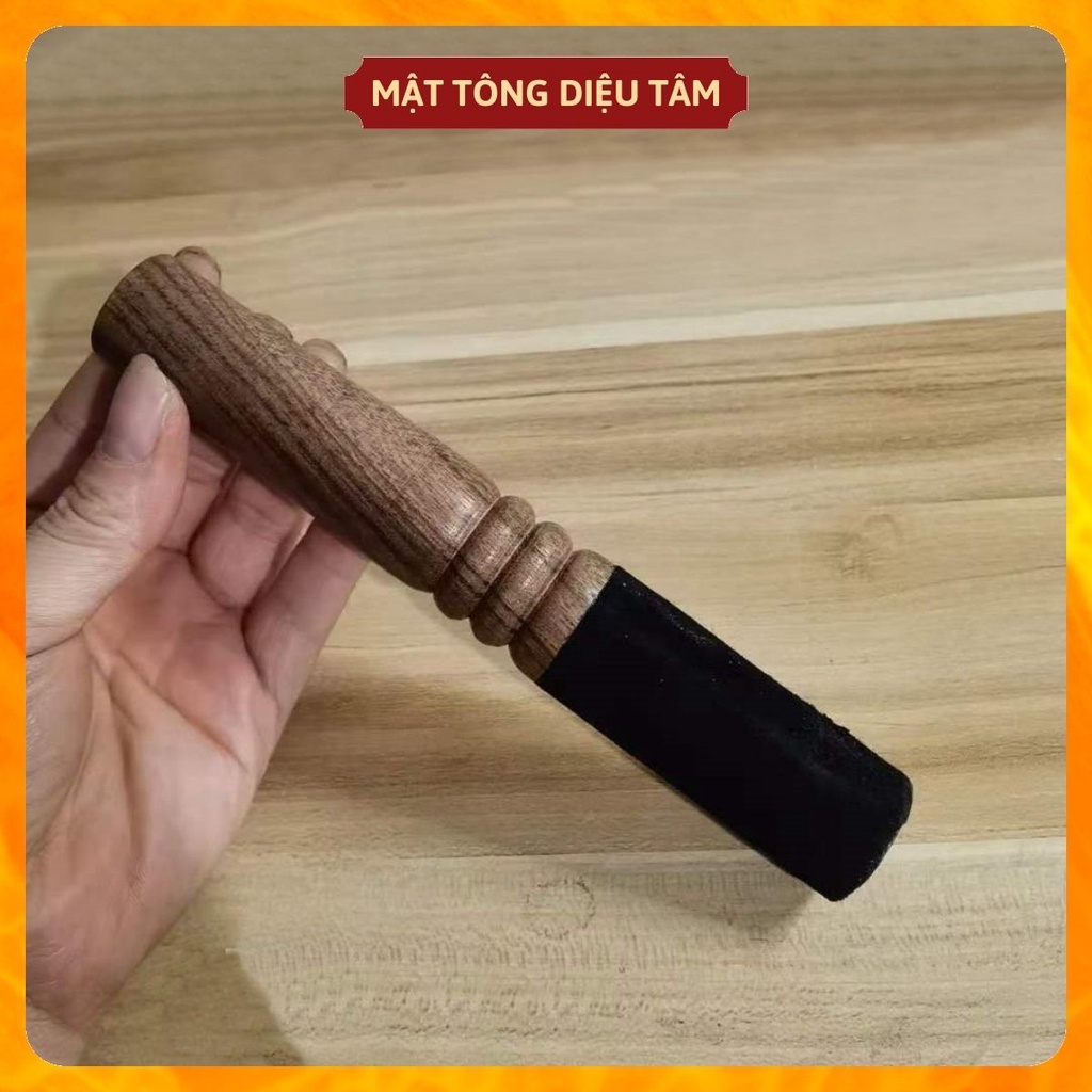 Dùi chuông xoay Nepal - Dùi gỗ bọc da cao cấp - singing bowl