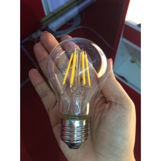 [COMBO 2 ] Bóng Đèn Led edison A60 E27, 4w Vàng Tiết Kiệm Điện