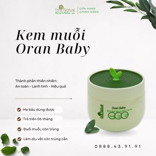Kem làm dịu da - chống muỗi Oran Baby I’m Nature [Date 2020]