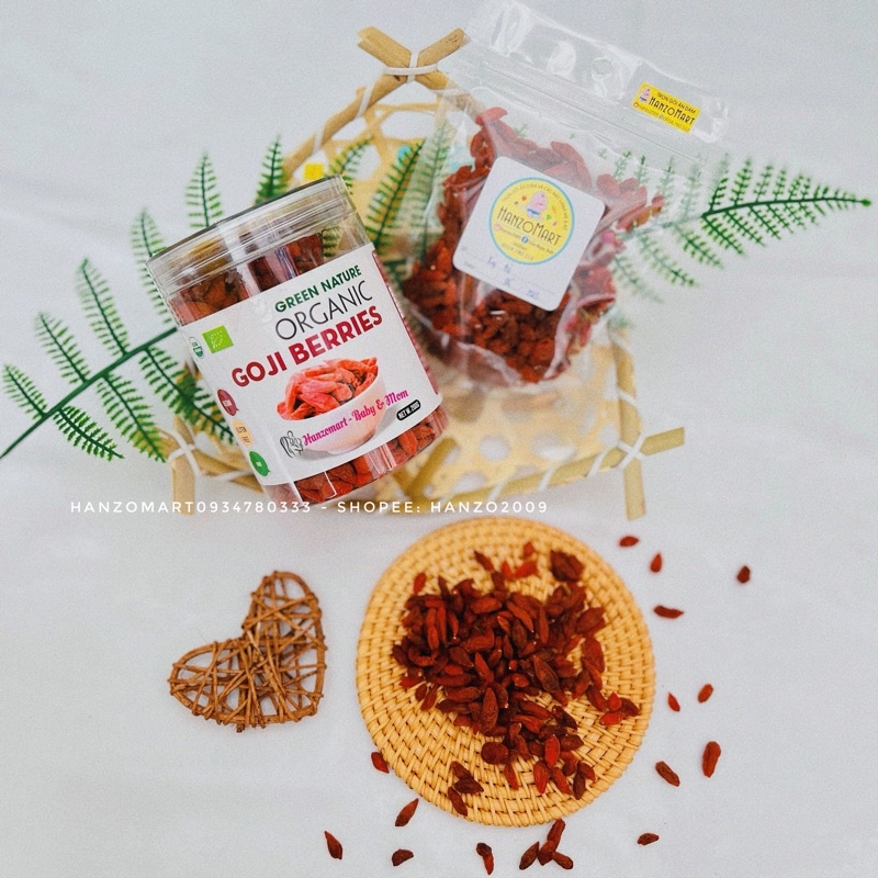 KỶ TỬ / KỈ TỬ HỮU CƠ GREEN NATURE (USDAO ORGANIC) 170gr