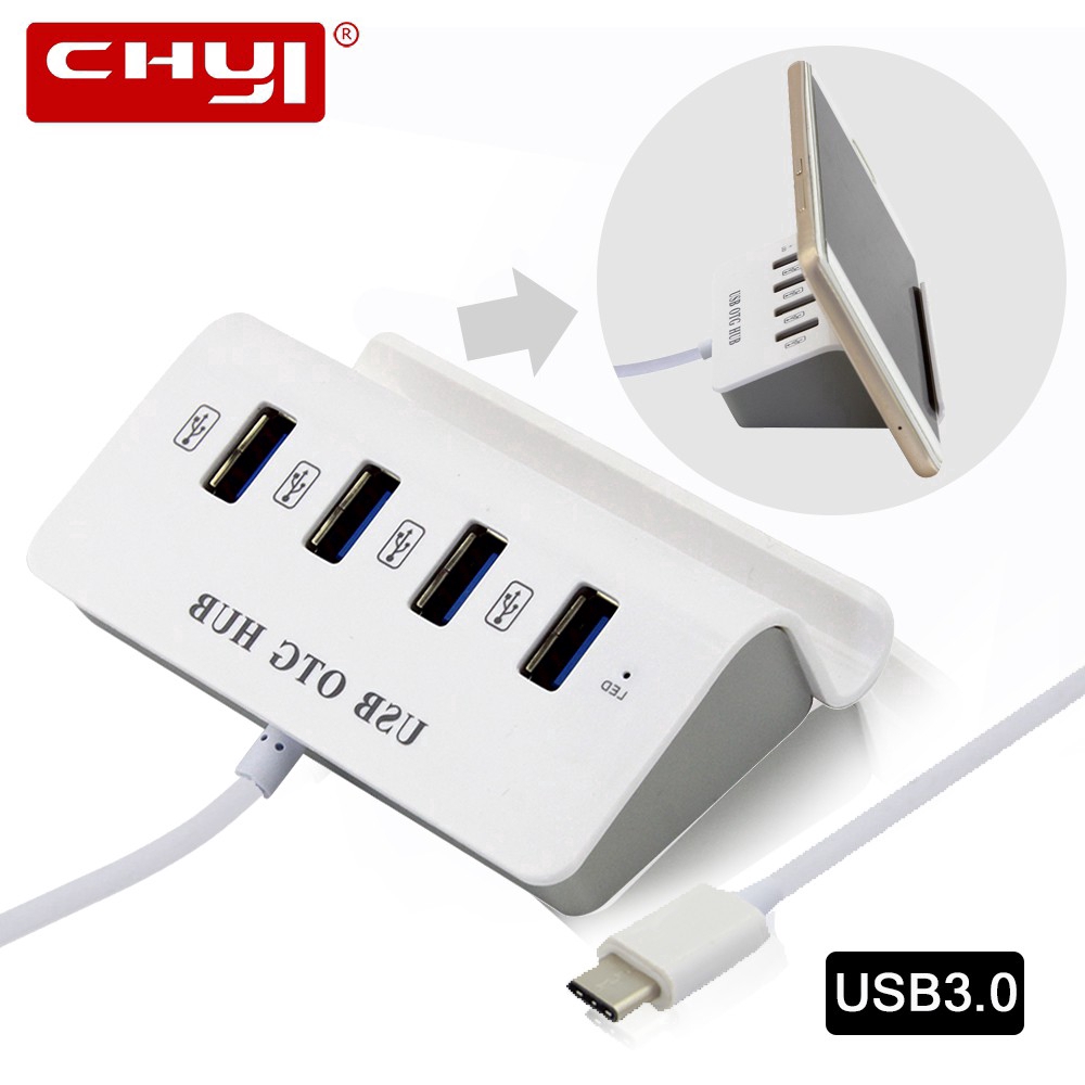 Bộ Chia 4 Cổng Usb 2.0 Tốc Độ Cao Cho Điện Thoại Android