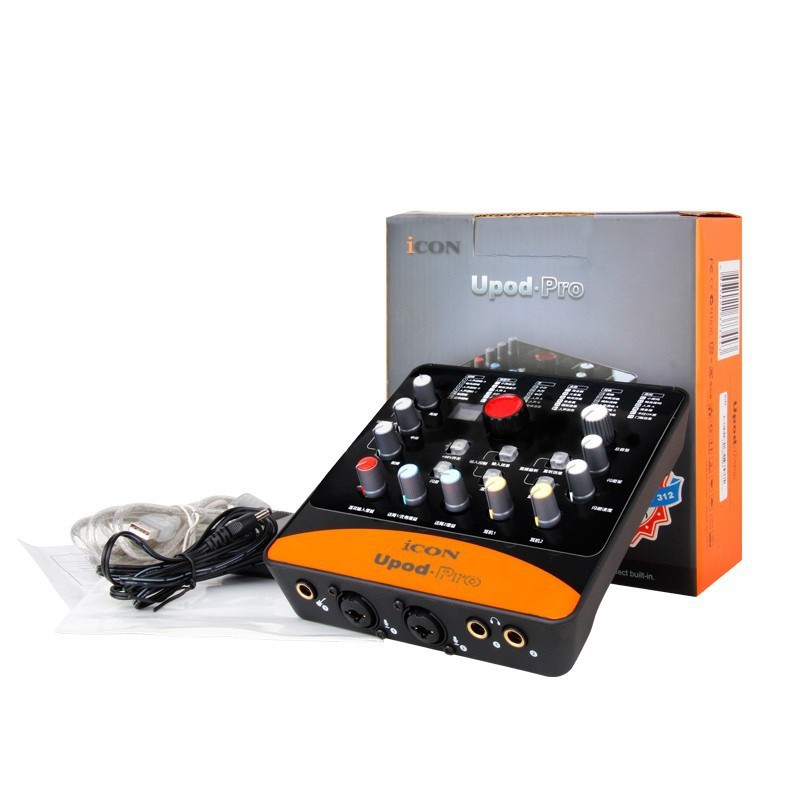 Sound card Icon Upod Pro - Sound card karaoke livestream - Bảo hành 9 tháng