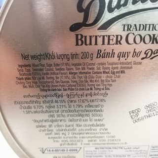 Bánh Quy Bơ Danisa (Hộp 200g)
