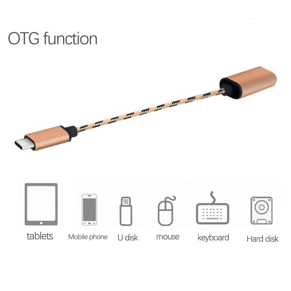 Dây Cáp Chuyển Đổi Từ Cổng Type C Sang Usb Type A Otg