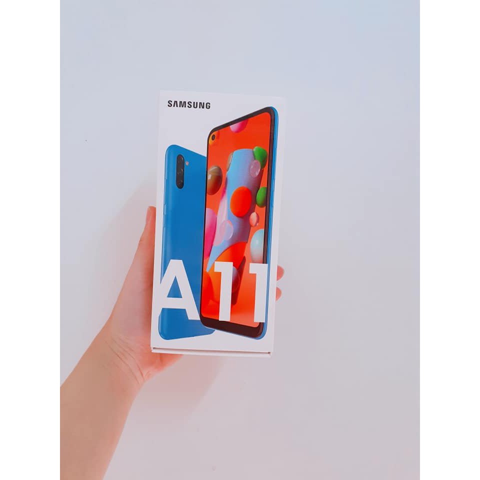 Điện Thoại Samsung Galaxy A11 (3GB/32GB) - Hàng mới 100%, Nguyên seal, Bảo hành 12 tháng