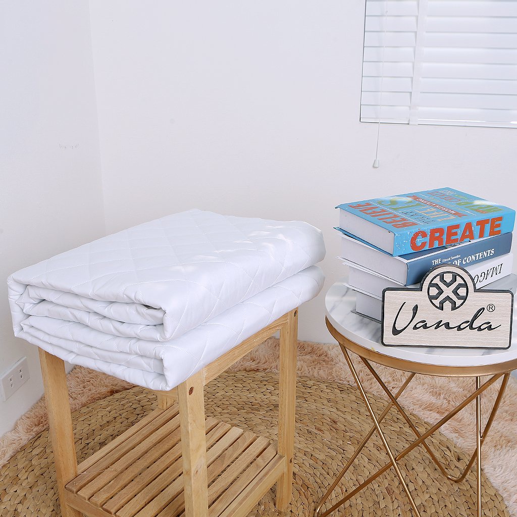 Ruột chăn hè bông tấm VANDA chất vải Cotton thông thoáng kích thước 2mx2m2