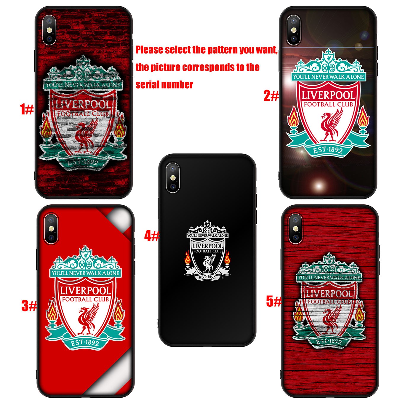 Samsung Galaxy A02S J2 J4 J5 J6 Plus J7 Prime A02 M02 j6+ A42 + Casing Soft Silicone logo Liverpool Football Phone Case