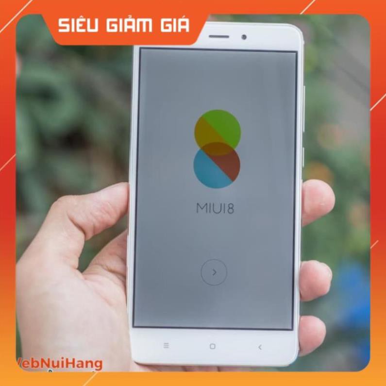 💥 Free Ship💥Điện thoại Xiaomi Redmi 4X 16GB 2 Sim, Pin 4100mA, Cảm biến vân tay, Vỏ nhôm, Nhập khẩu, Kh.Mại Ốp lưng