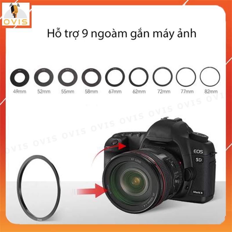 Lensgo Teleprompter TC7  - Máy Nhắc Chữ Mini Cho Biên Tập Viên Kích Thước Nhỏ Gọn, Dùng Cho Điện Thoại, Máy Ảnh