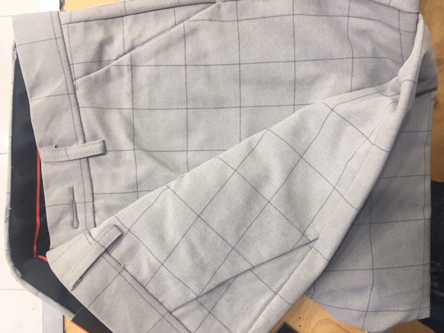 Quần Tây Nam Sọc Caro Ống Côn Mẫu Mới Năm 2023