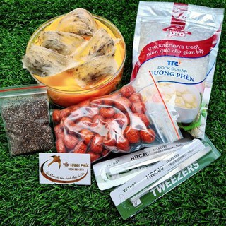 TỔ YẾN THÔ 50gr (Tặng Nhíp, Đường Phèn, Hạt Chia & Táo Đỏ)