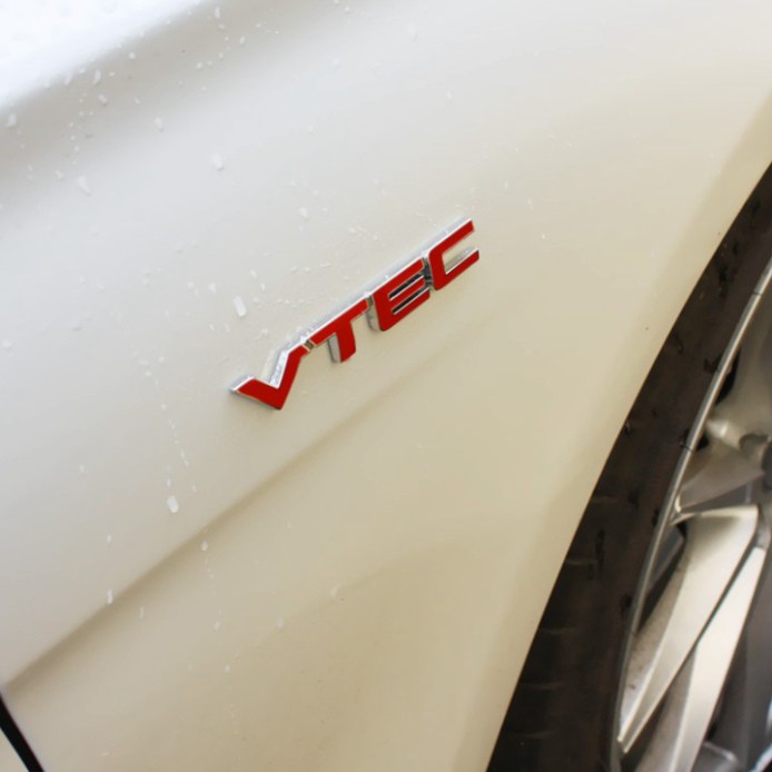Sản Phẩm Decal tem chữ inox VTEC, IVTEC và 2.4 dán xe ô tô ..