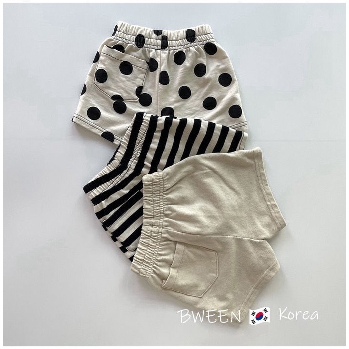 Quần Short cotton Họa Tiết Chấm Bi Thời Trang Dành Cho Bé Trai Và Bé Gái