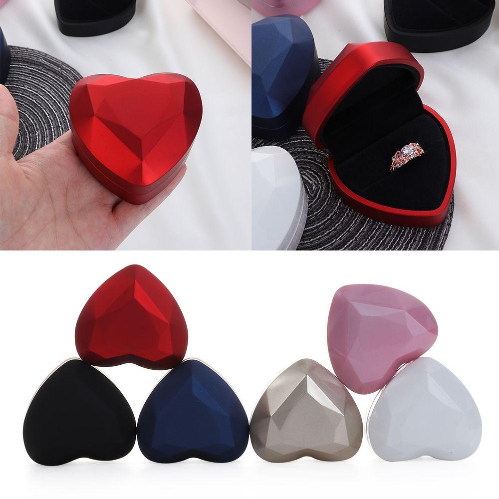 BSUNS Hộp Đựng Nhẫn Hình Trái Tim