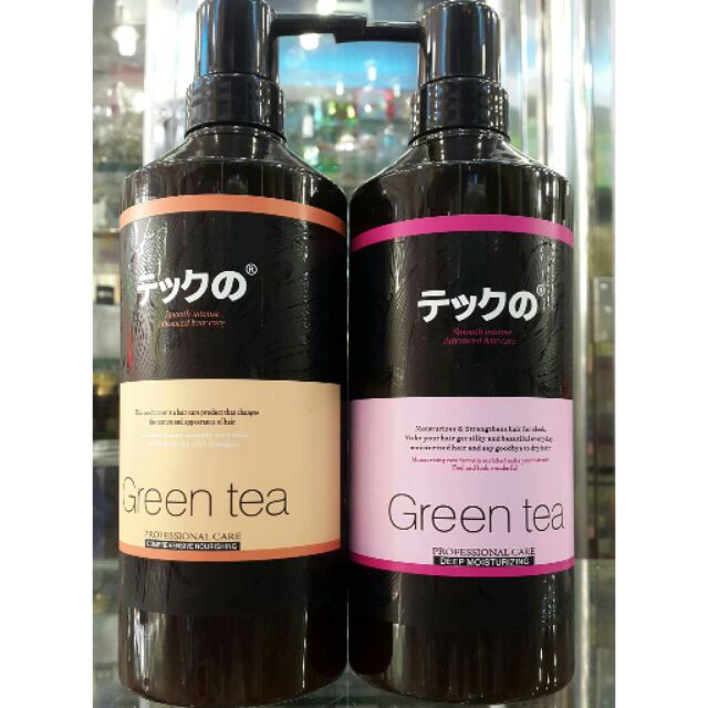 Cặp dầu gội,xả Green tea Nhật Bản