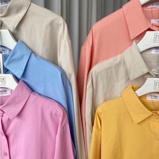 Áo sơ mi cotton basic cao cấp - AV838