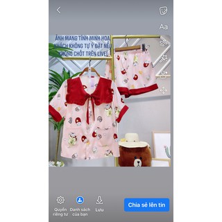 Váy von hoa nhí đẹp kiểu cách chốt trên live