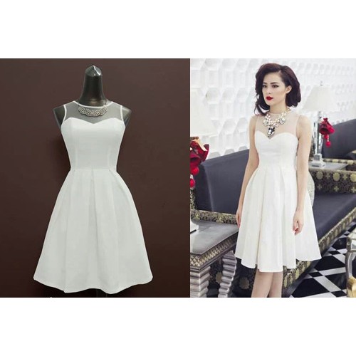 Đầm trắng công chúa tùng xếp li cực yêu D029 | BigBuy360 - bigbuy360.vn