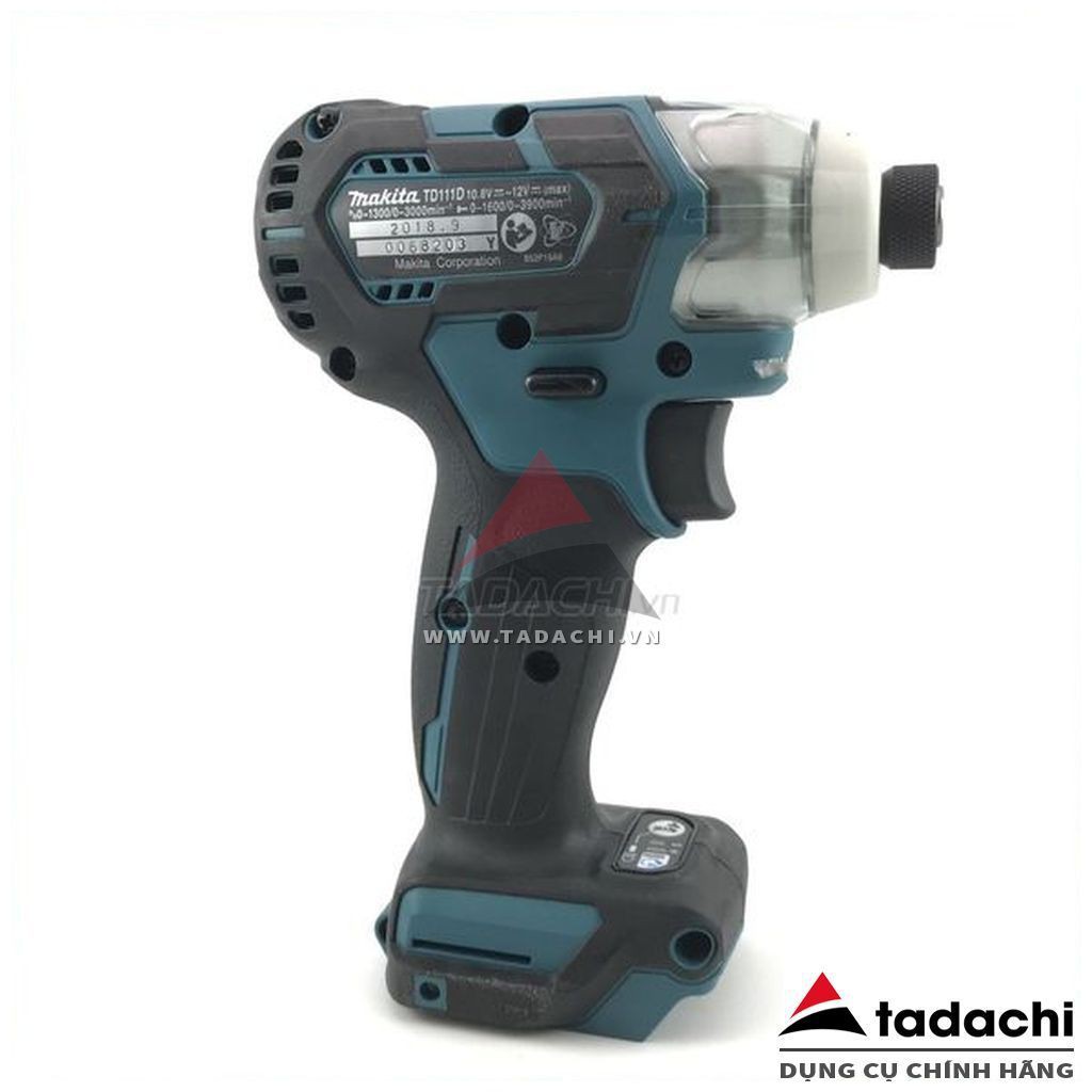 Máy vặn vít dùng Pin 12Vmax Makita TD111DZ (thân máy không pin sạc)