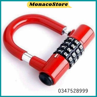 Khoá số cao cấp , khoá mã 4 số, khoá chữ u (khoá cửa cỡ nhỏ và trung bình)- MonacoStore