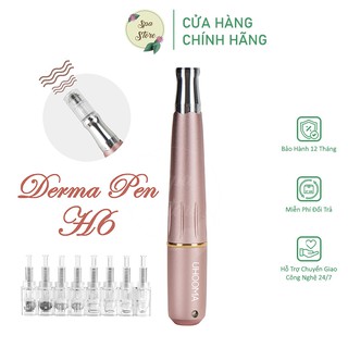 Bút phi kim tích điện uhooma dr.pen h6 cao cấp chính hãng lăn dành cho spa điều trị thẩm thấu bảo hành 12 tháng hàn quốc