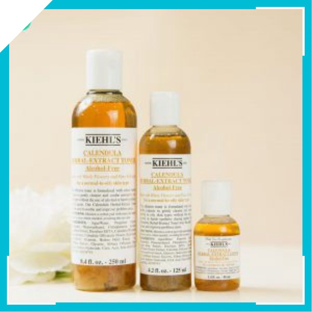 Toner hoa cúc Kiehl's Calendula Herbal Extract Alcohol-Free Toner ♚🅲