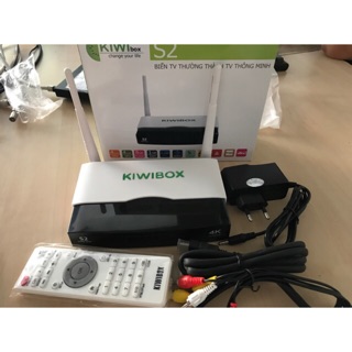 Android tv box kiwi - kiwibox s2 1g chính hãng bh 12th