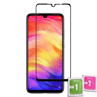 Kính cường lực Full màn hình Xiaomi Redmi 7, Note 12 Pro, Note 11 Pro, Note 7 Pro, Note 10 pro 10s tặng kèm giấy lau
