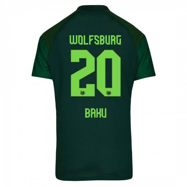Áo thun jersey hình đội tuyển bóng đá VfL Wolfsburg 2021-2022