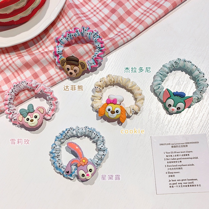 Dây Cột Tóc Họa Tiết Hoạt Hình Dễ Thương Cho Nữ