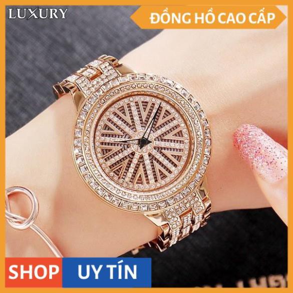 (ĐẲNG CẤP) Đồng hồ nữ MASHALI LUXURY Xoay 360 - Đỉnh Cao Nghệ Thuật [HÀNG CAO CẤP]