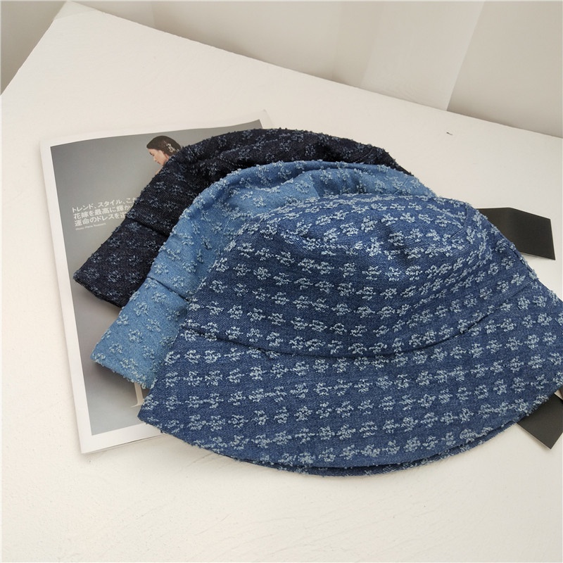 Nón Tai Bèo Denim Vành Rộng Che Nắng Thời Trang Xuân Hè Cho Nữ