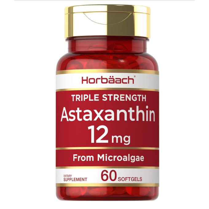 Horbaach Triple Strength Astaxanthin 12mg 60V