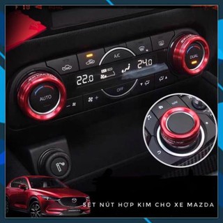 ⚡️𝐅𝐑𝐄𝐄 𝐒𝐇𝐈𝐏 𝟓𝟎𝐊⚡️ Set 3 nút hợp kim nhôm cho xe mazda cx5, mazda 3,mazda 6 sang trọng bền bỉ đời xe 18 19