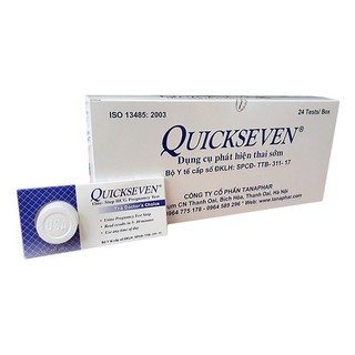 Combo 6 que thử thai Quickseven