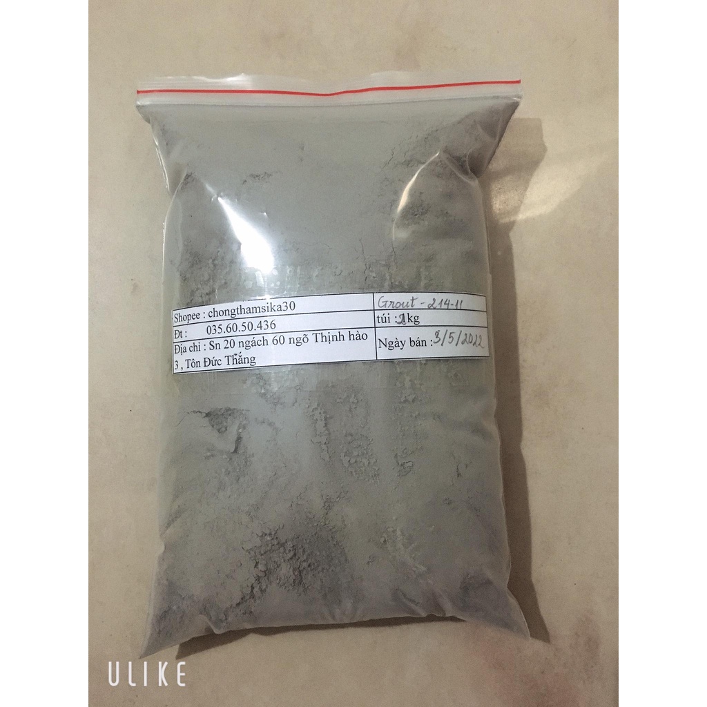 Chống thấm  SIKA GROUT 214.11 túi 3kg Vữa tự chảy không co ngót