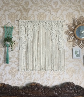 Rèm lá macrame