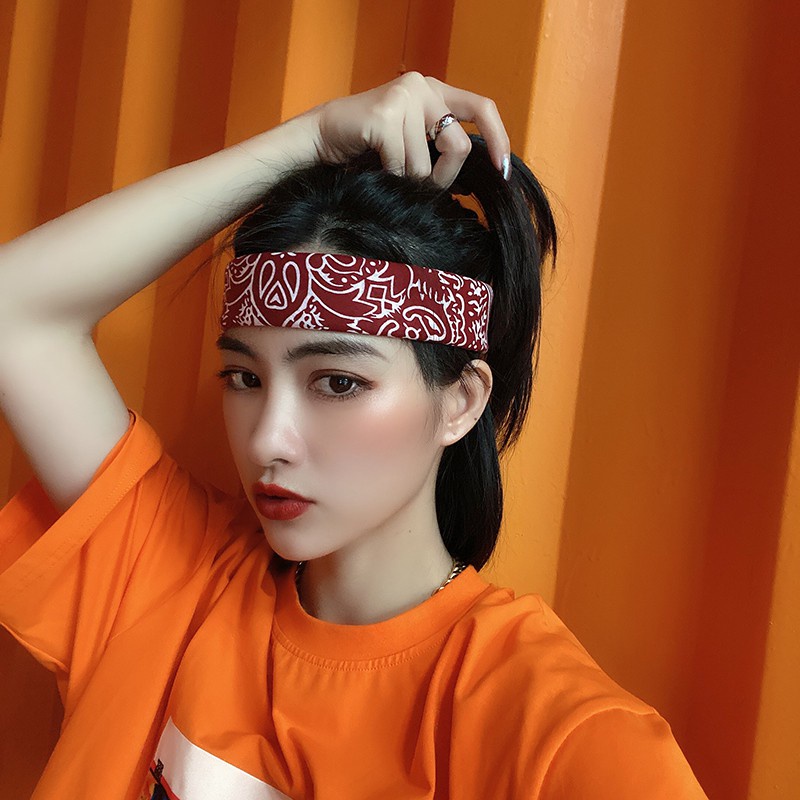 Khăn bandana turban size 58*58cm