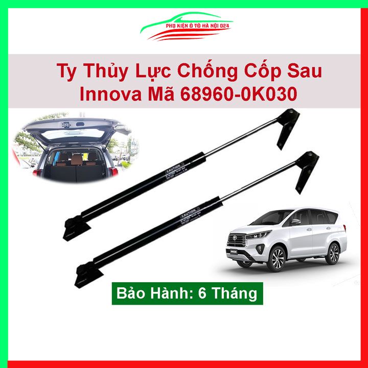 Bộ ty thủy lực ben hơi chống cốp sau Innova 2008-2015 kèm phụ kiện lắp